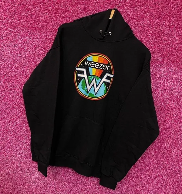 Weezer Rock the Planet Van Weezer Pride Rock Band Hoodie 2XL - Image 3