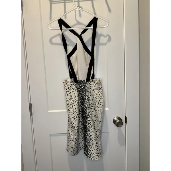 Bec + Bridge Snake Print Bodycon Dress Open Back Strappy Midi 2 XSmall Cocktail - Image 2