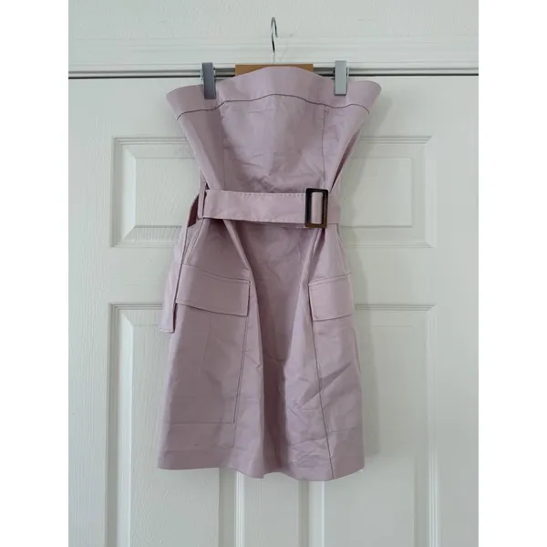 NWT Abercrombie Purple Utility Cargo Dress Medium - Image 3
