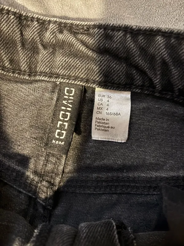 Denim Cargo Pants H&M  - Image 4
