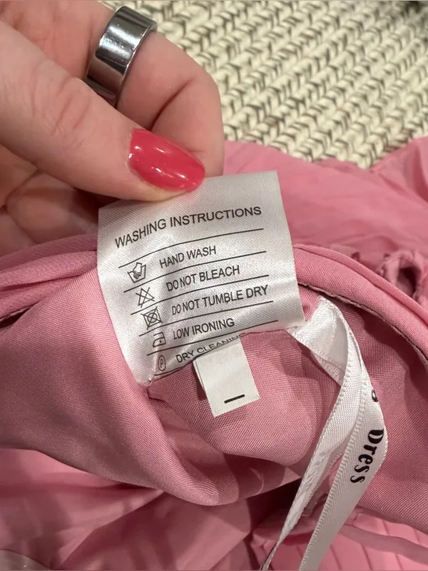 NWT Ryanth Pink Strapless Sweetheart Evening Dress - Image 9