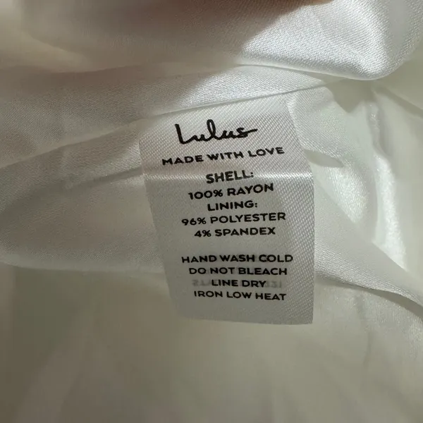 Lulus Ivory Cut Out Maxi Dress M Cottagecore‎ Tie-Strap Celestial Smocked Tiered - Image 13