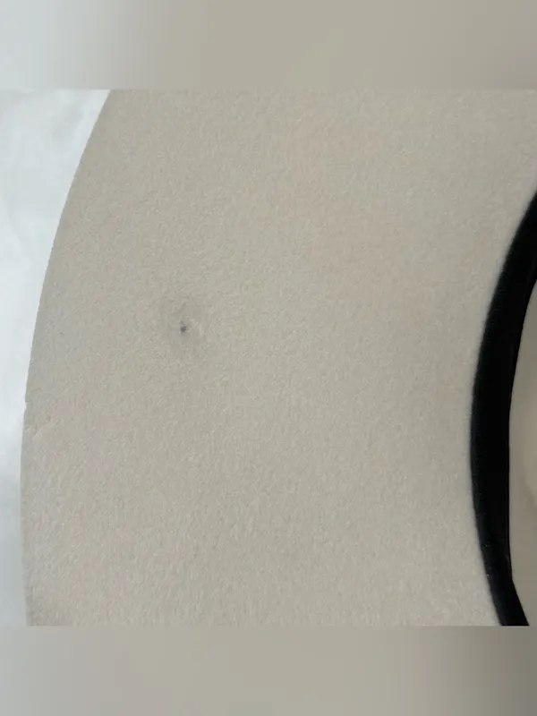Lovely Bird Montana Fedora Wool Hat Small Cream Feather Boho Chic Western Malibu - Image 10