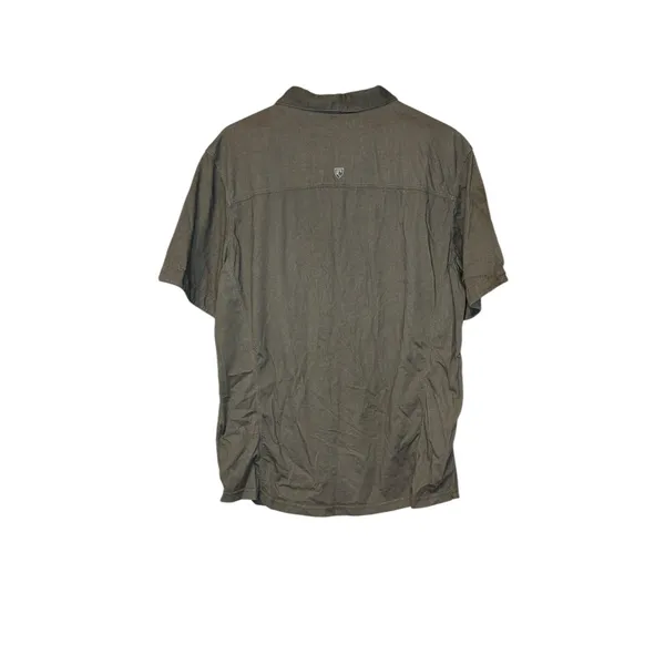 Kuhl Women's Top Wildfibre Herringbone‎ 100% Organic Cotton Tan Medium - Image 6
