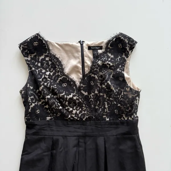 White House Black Market Lace Dress size 14 - Image 2
