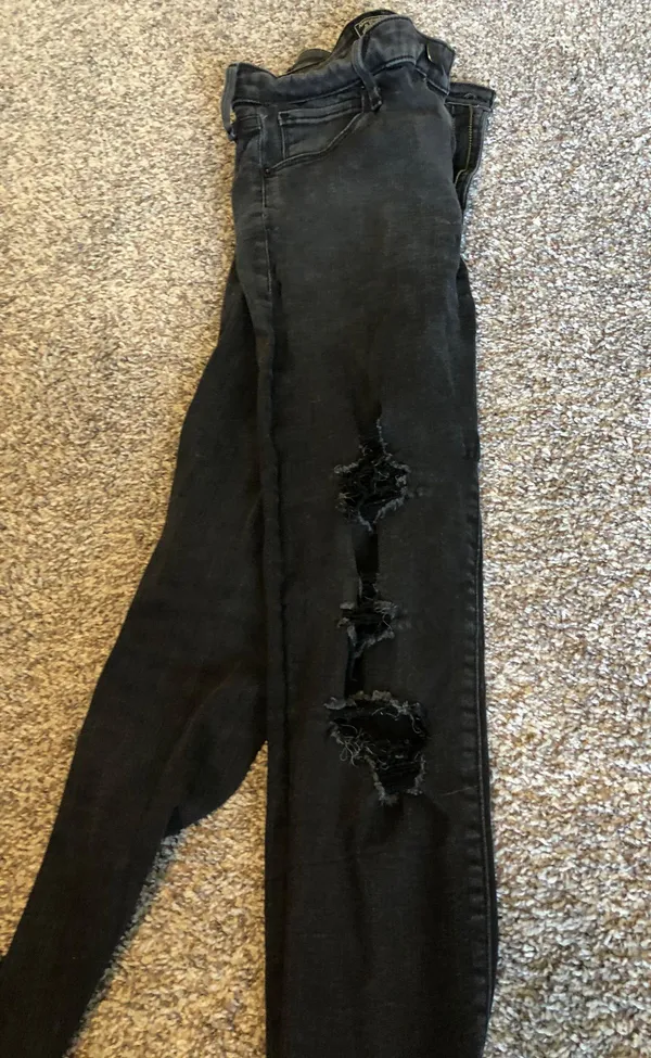 Abercrombie Black Jeans - Image 2