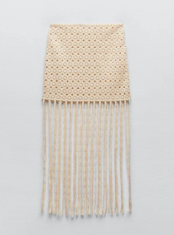 ZARA Crochet Skirt - Image 10