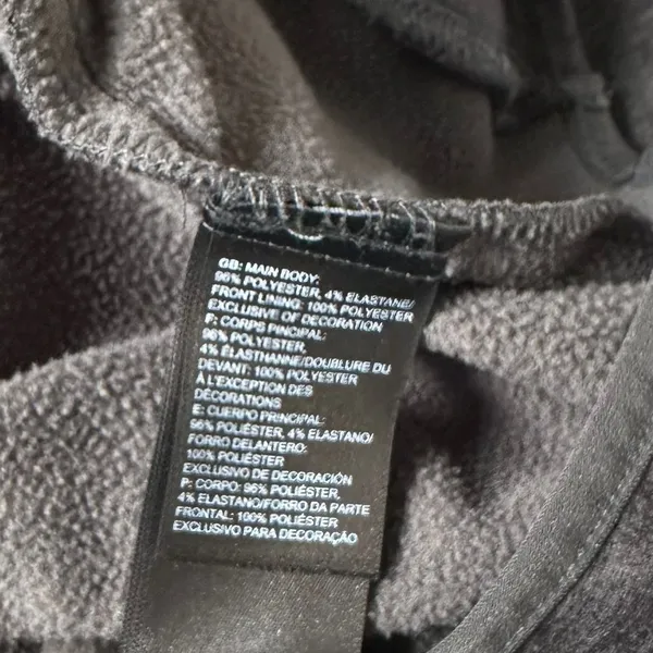 The North Face Gray Full Zip With Patch Fleece Jacket Women's Size XL | 59-2 - Image 8