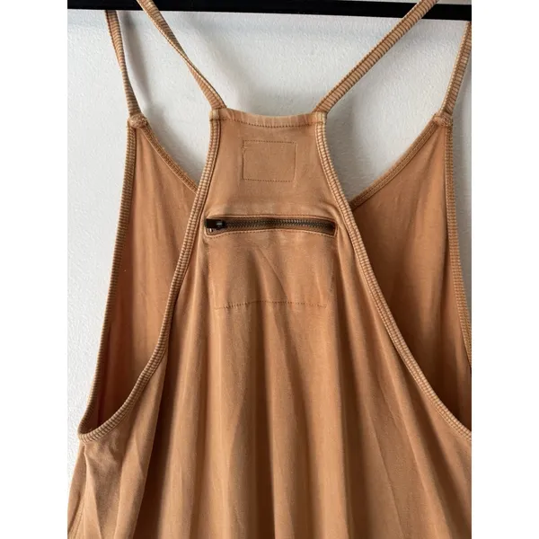 Free People FP Movement Hot Shot One Piece Romper Jumpsuit Toasted Coconut Sz XS - Image 6