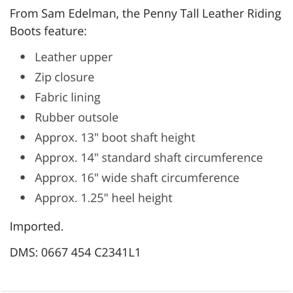 Sam Edelman Black Leather Penny Knee High Zip Up Biker Moto Boots 7.5 - Image 10