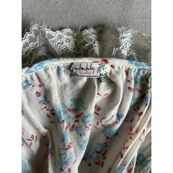 Free People Bodysuit Take It Away Floral One Piece Bodysuit in Size L - Image 7