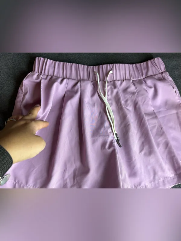 HALARA Lavender Pink Athletic Shorts Size S - Image 4