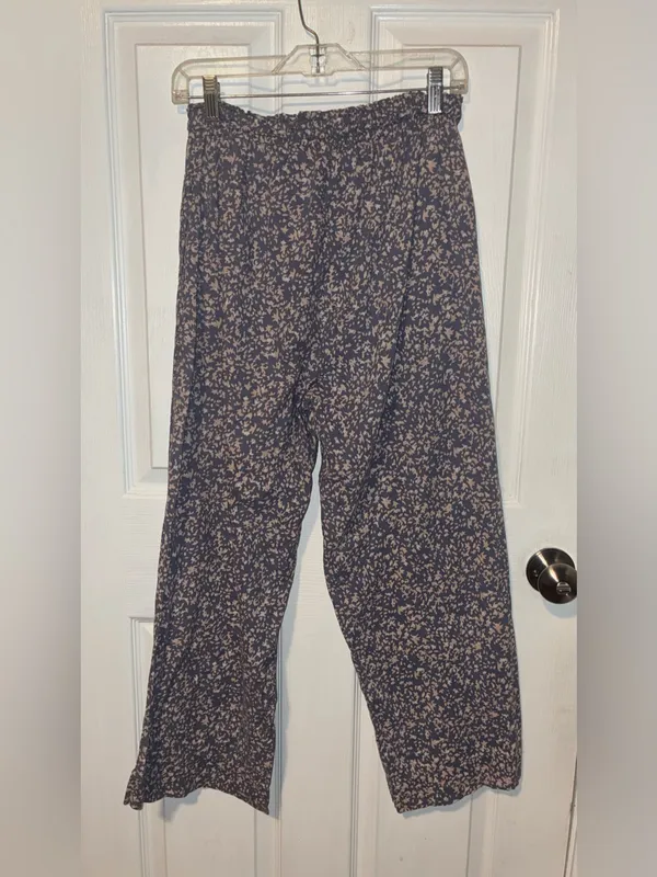 Mirth pajama set Printed Wide-Leg Pants sz small - Image 7