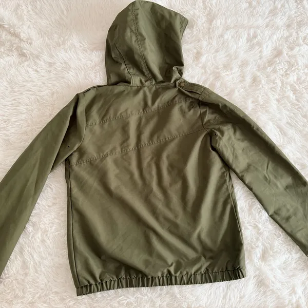 Volcom Olive Green Hooded Women’s Jacket - Image 6