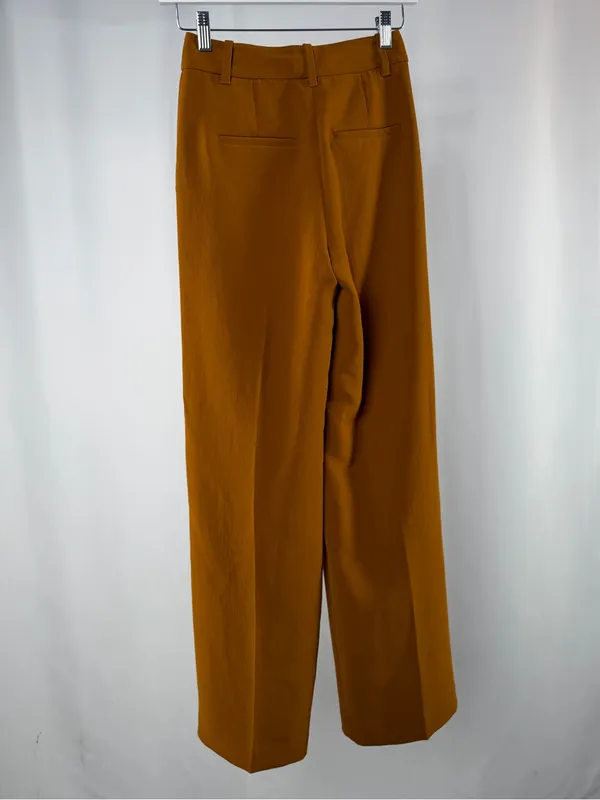 Wilfred Effortless Wide Leg‎ Pant in Anise Brown Size 00 - Image 3