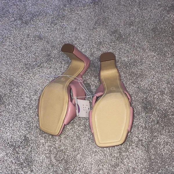 A new day pink padded block heels size 6 new - Image 10