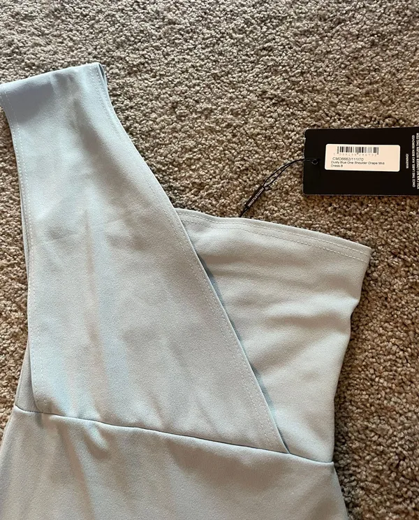 Dusty Blue Dress - Image 4