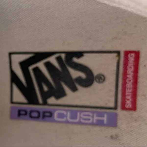 Baby blue high top vans - Image 6