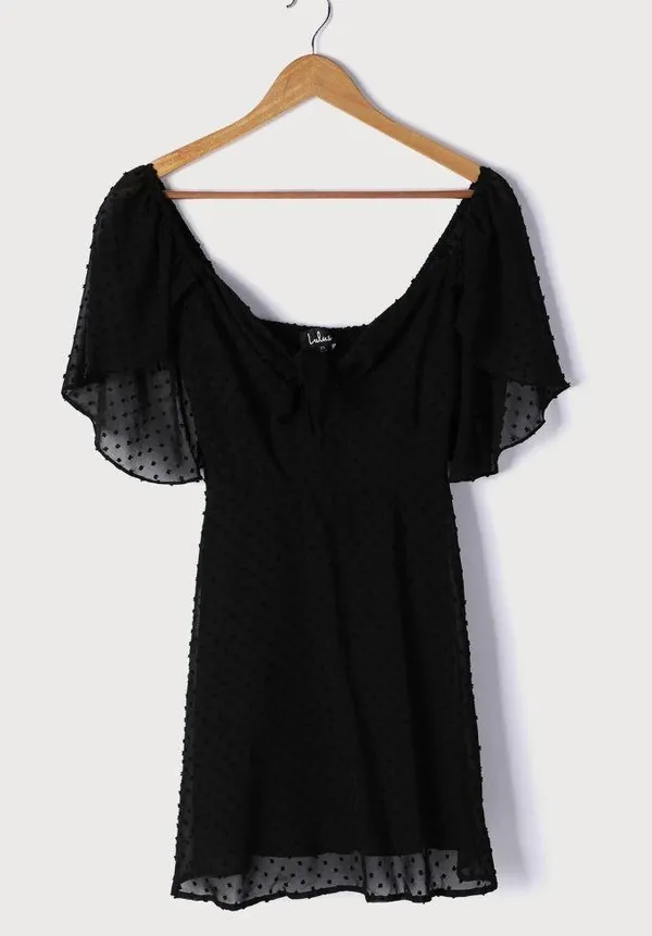 Lulus Black Dress - Image 5