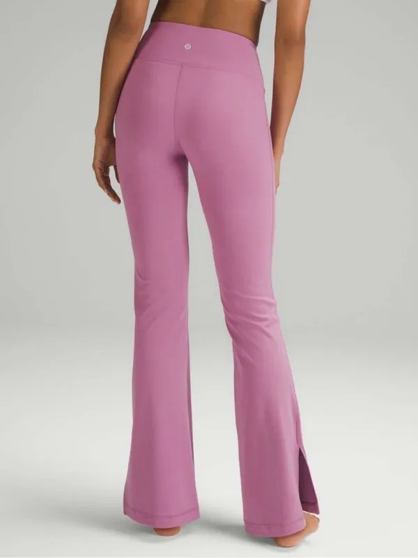 Lululemon Groove Super-high-rise Flared Pant Split Hem in Velvet Dust - Image 2
