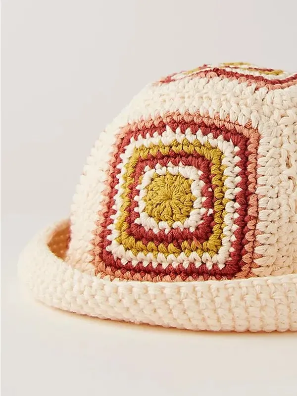 Free People Sofie Crochet Bucket Hat - Image 4