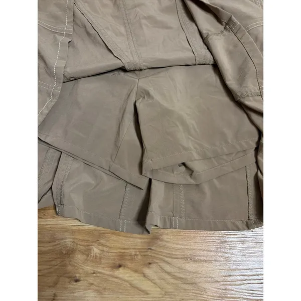 tan Athleta Whatever active skort with front seam detailing - Image 4