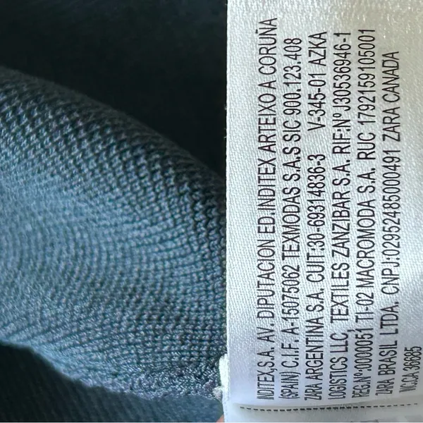 Zara Dark Blue Maxi Dresszise M - Image 11