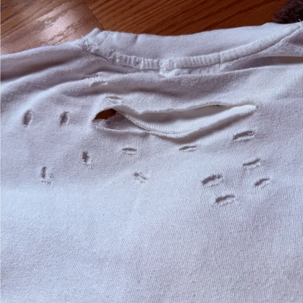 Free People distressed boxy tee - Image 8