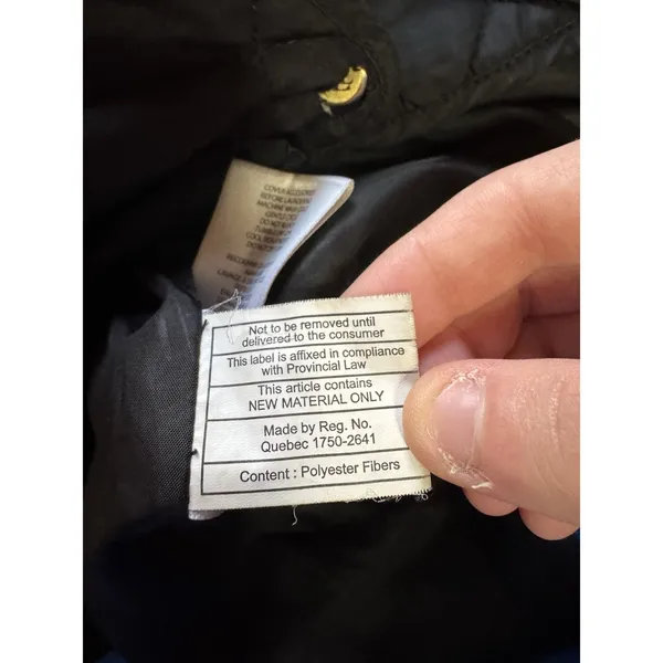 Ralph Lauren Women Quilted Jacket Size‎ Large Button Front Pockets Classic READ - Image 15