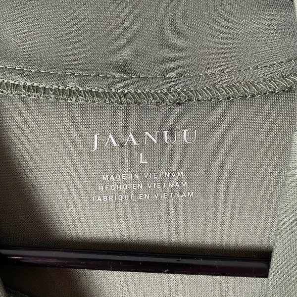 Jaanuu Women's Snap-Side Comfort Pullover Sweater Olive‎ Green Size Large - Image 6