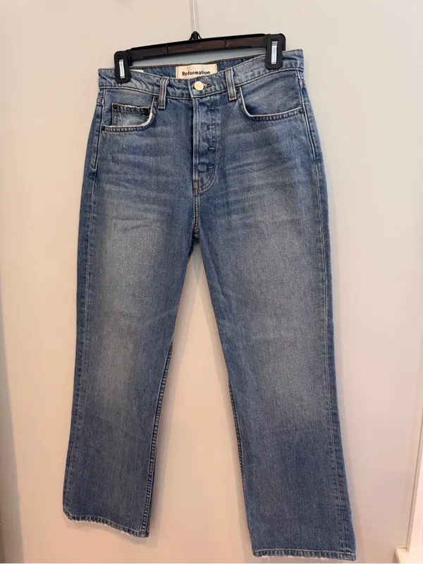 Reformation Jeans Jordi Kick Flare Size 27 - Image 3