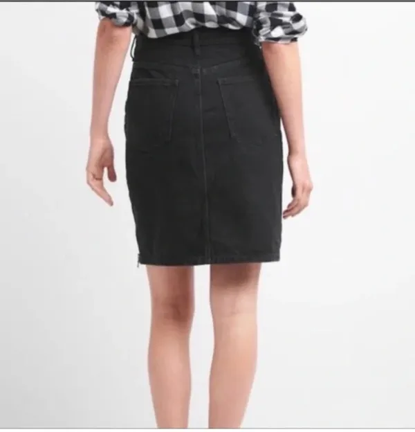 Gap Side Zip Denim Mini Skirt - Image 2