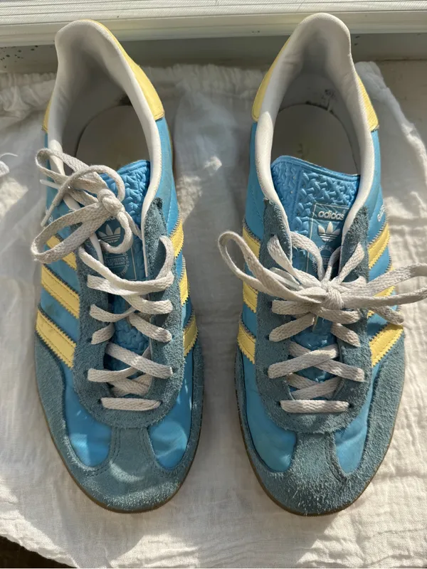 Adidas Gazelle Sky Blue Sneakers - Image 4