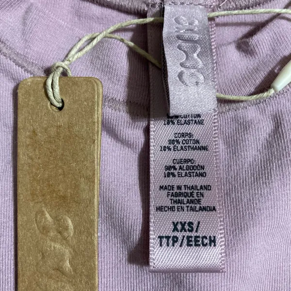 SKIMS Cotton Jersey Long Sleeve T-Shirt - Image 4