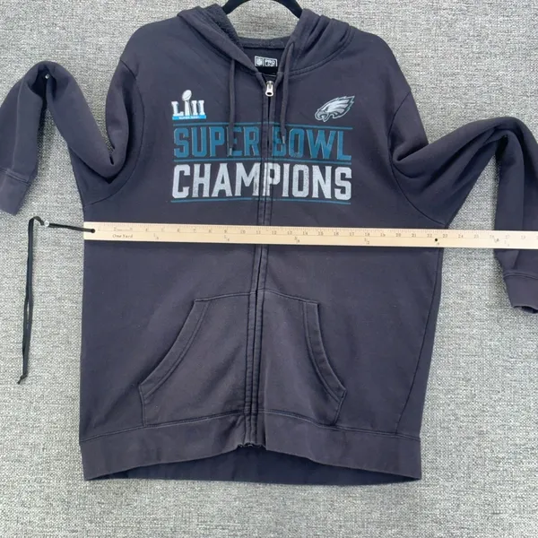 Fanatics‎ Philadelphia Eagles Hoodie Black LG - Image 12
