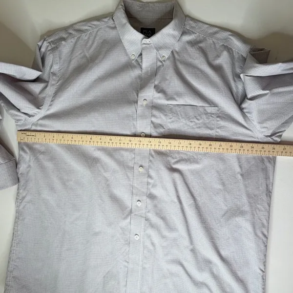Vince Striped Band Collar Tunic Shirt Size XL Cotton Popover‎ Minimalist Capsule - Image 9