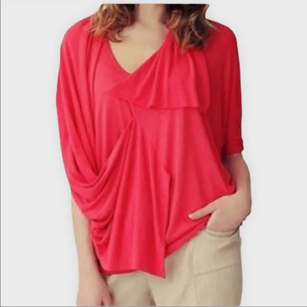 Anthropologie “Ride the Wave” Poncho Top - Image 3