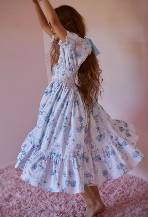 Selkie La Belle Etoile French Puff Dress - Image 3
