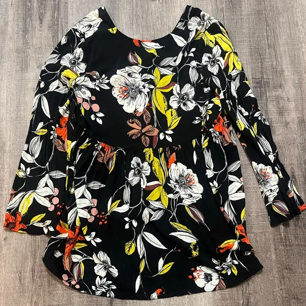 FREE PEOPLE Bella Floral Print Tunic/Dress - Image 11