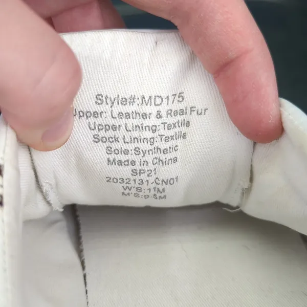 Madewell‎ Sidewalk White Leather Sneakers Low Top Women's 11 Men's 9.5 Shoes - Image 8