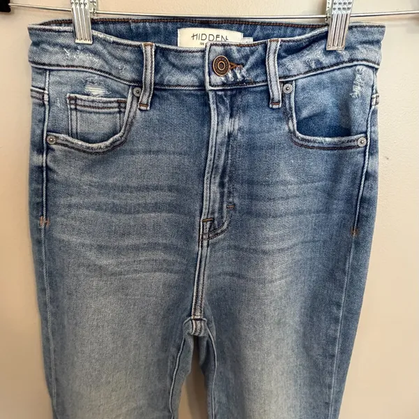 Hidden Jeans Distressed Ryan Bootcut Jeans - Image 7