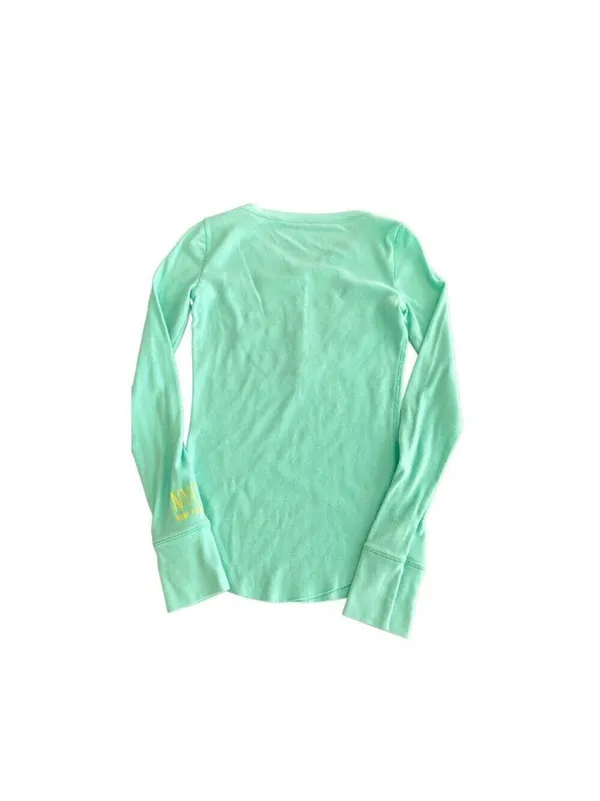 Aeropostale Y2K long-shirt with embroidered logo size M - Image 5