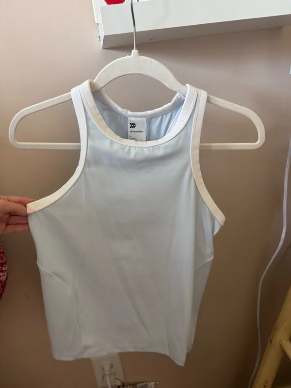Target Blue Athletic Tank Top - Image 3