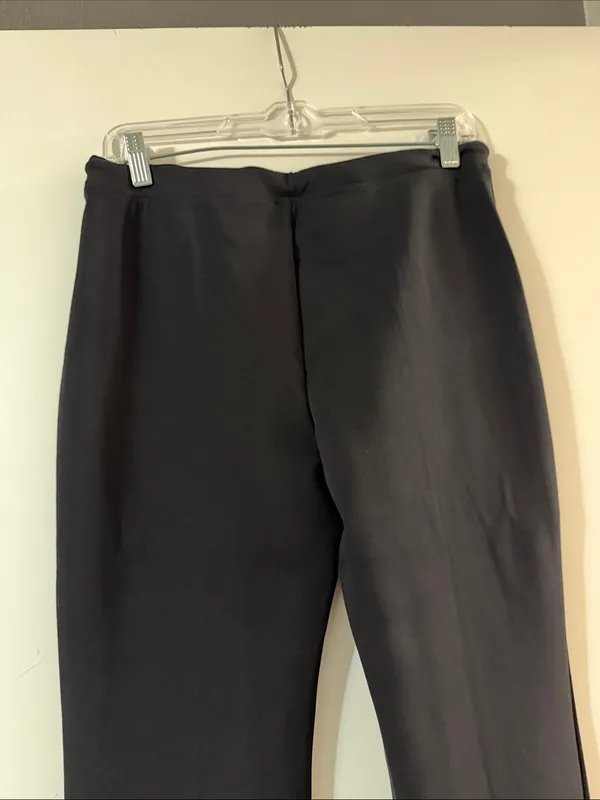 Zenana Outfitters Black Flare Knit Pants with Drawstring - Image 6