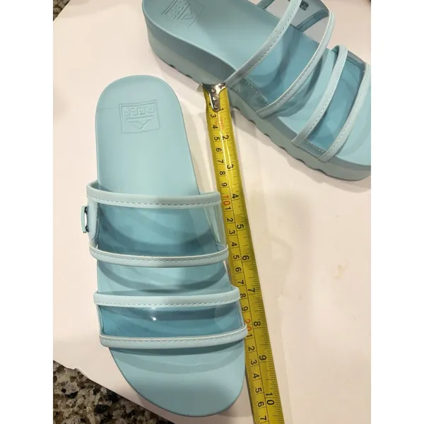Reef Vista Hi-Energy Platform Slip-on Slide Sandals US 8.5￼ Comfort Casual Summe - Image 6