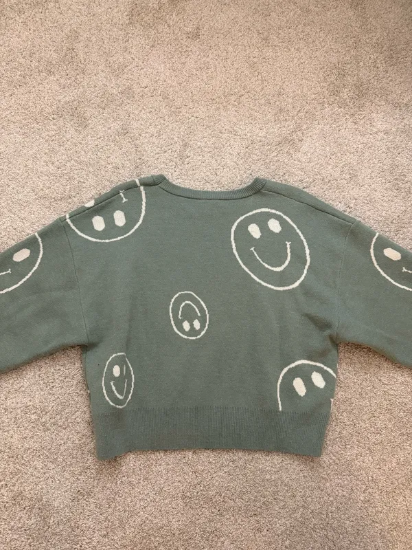 Altar'd State Smiley Face Sweater - Image 2