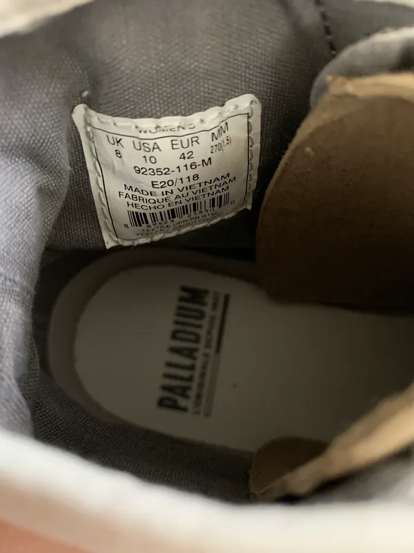 Palladium Canvas Boots - Image 5