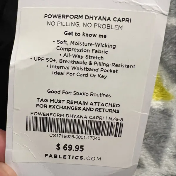 Fabletics power form capris legging - Image 4