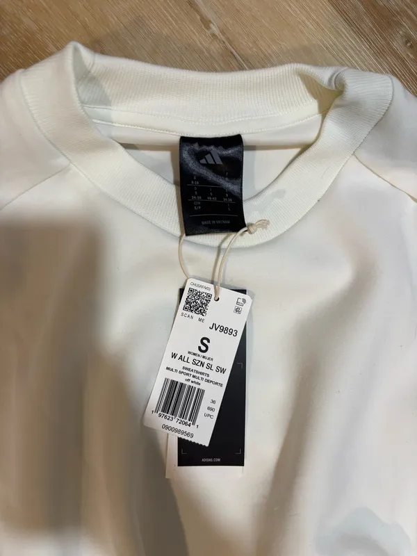 Adidas Soft Lux Loose Sweatshirt - Image 3