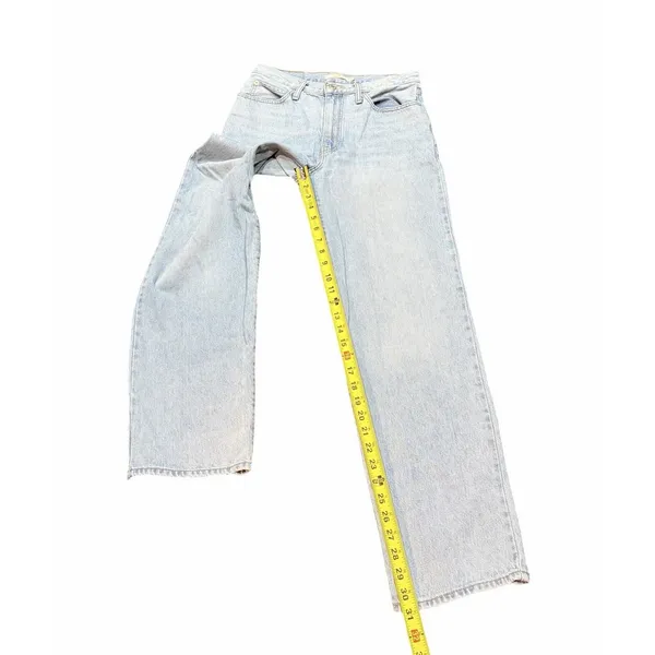 Levi's 94' Baggy Y2K Women's Size 27x31 Blue Denim Medium Wash Jeans Cotton - Image 4